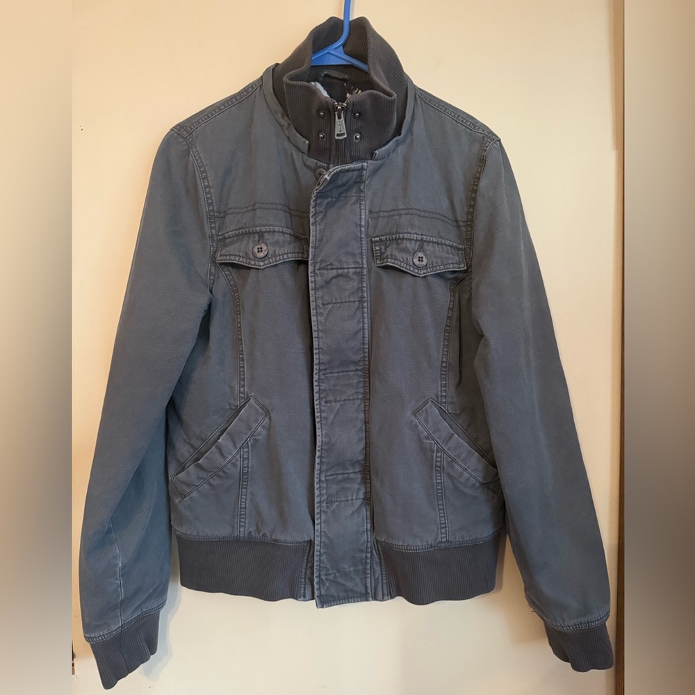 TNA Gray Bomber Jacket